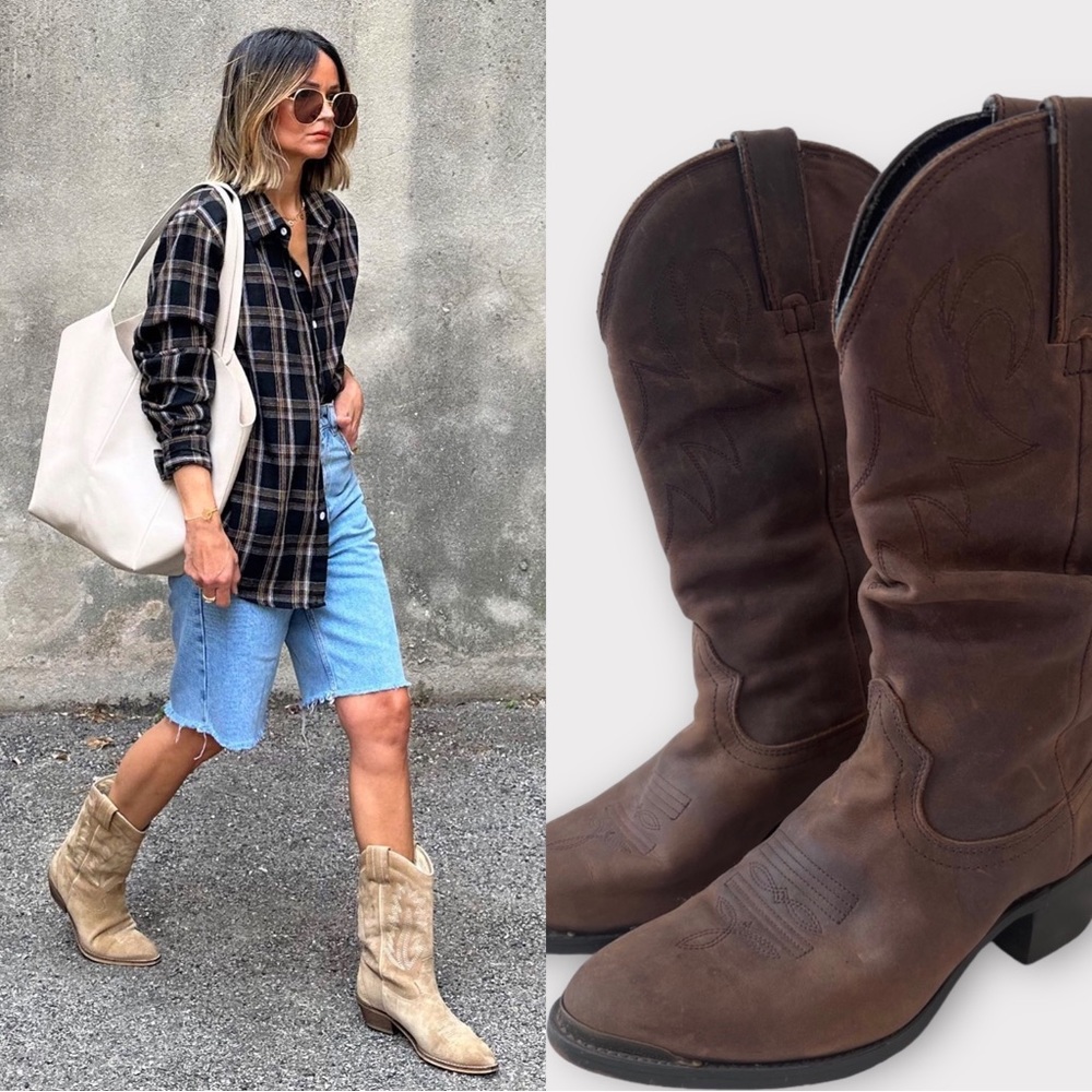 90s Y2K Durango Cowboy Boots Western Wear